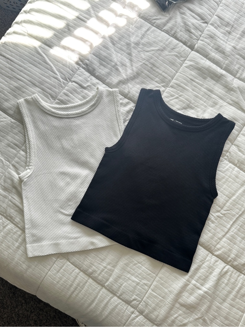 X by Zella ribbed tank top bundle size S